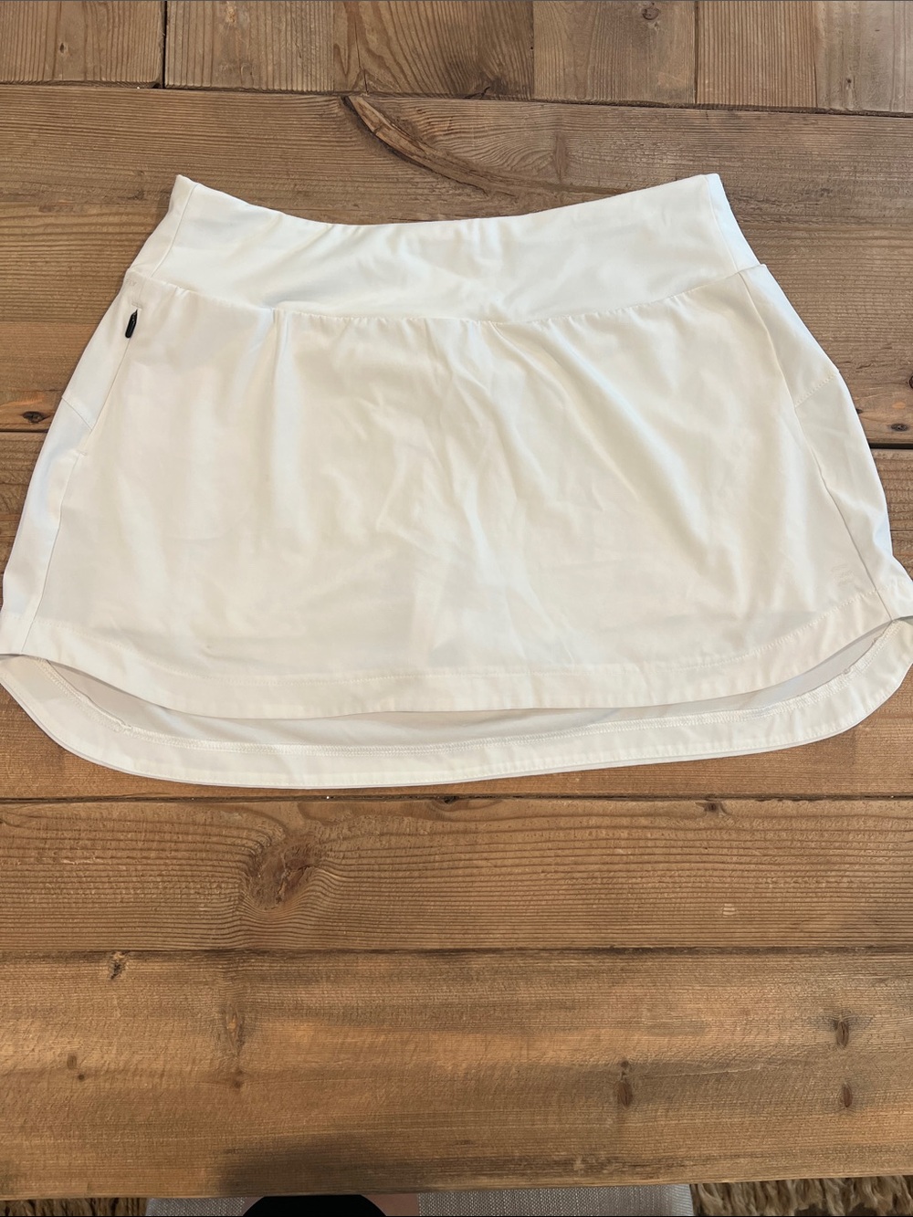 FREE FLY - Women's White Active Skort - Lightweight Athletic SKORT (fits like S)